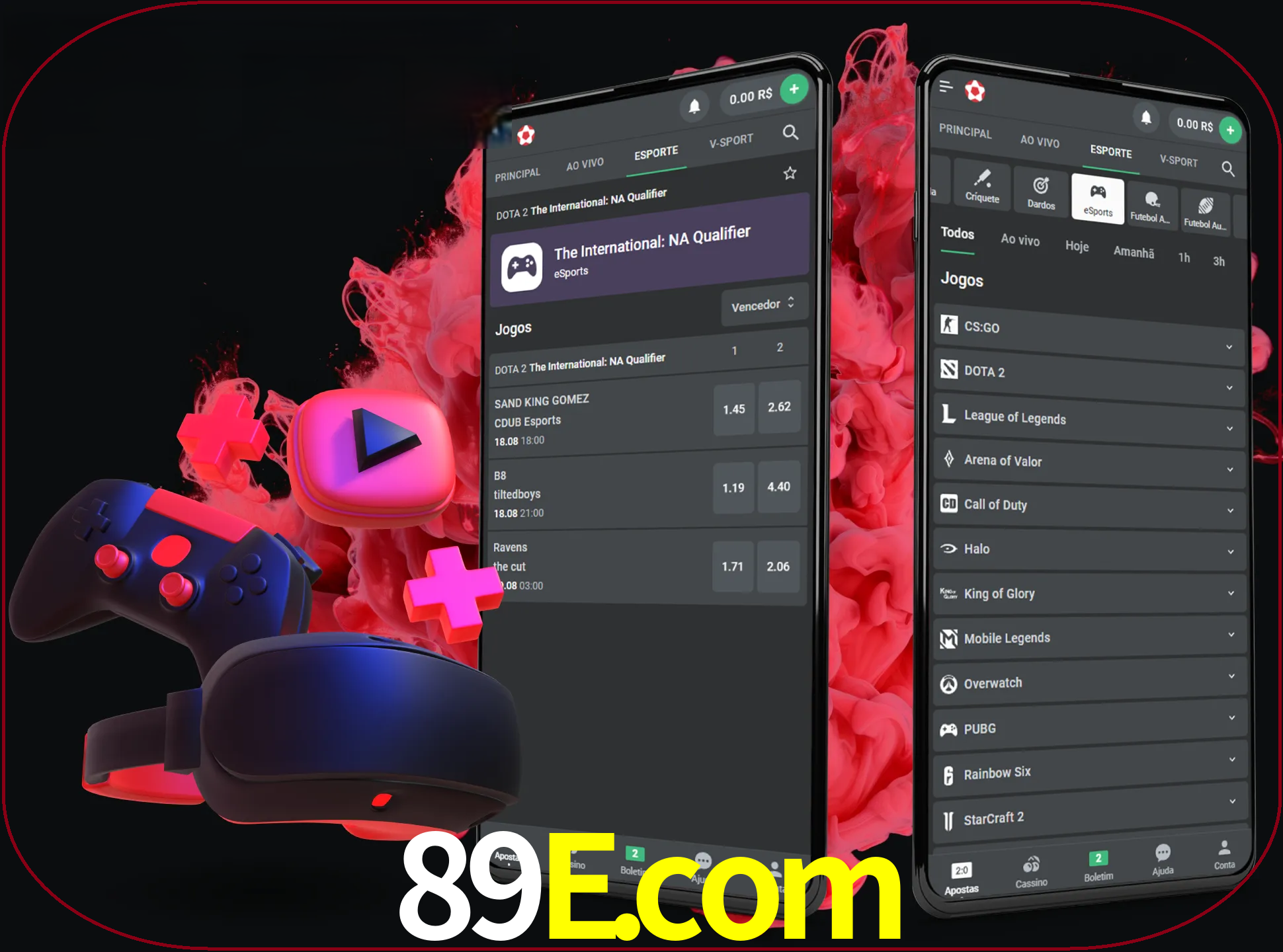 Para ter a aplicação móvel 89e no seu smartphone, basta descarregar o ficheiro apk e seguir as instruções.