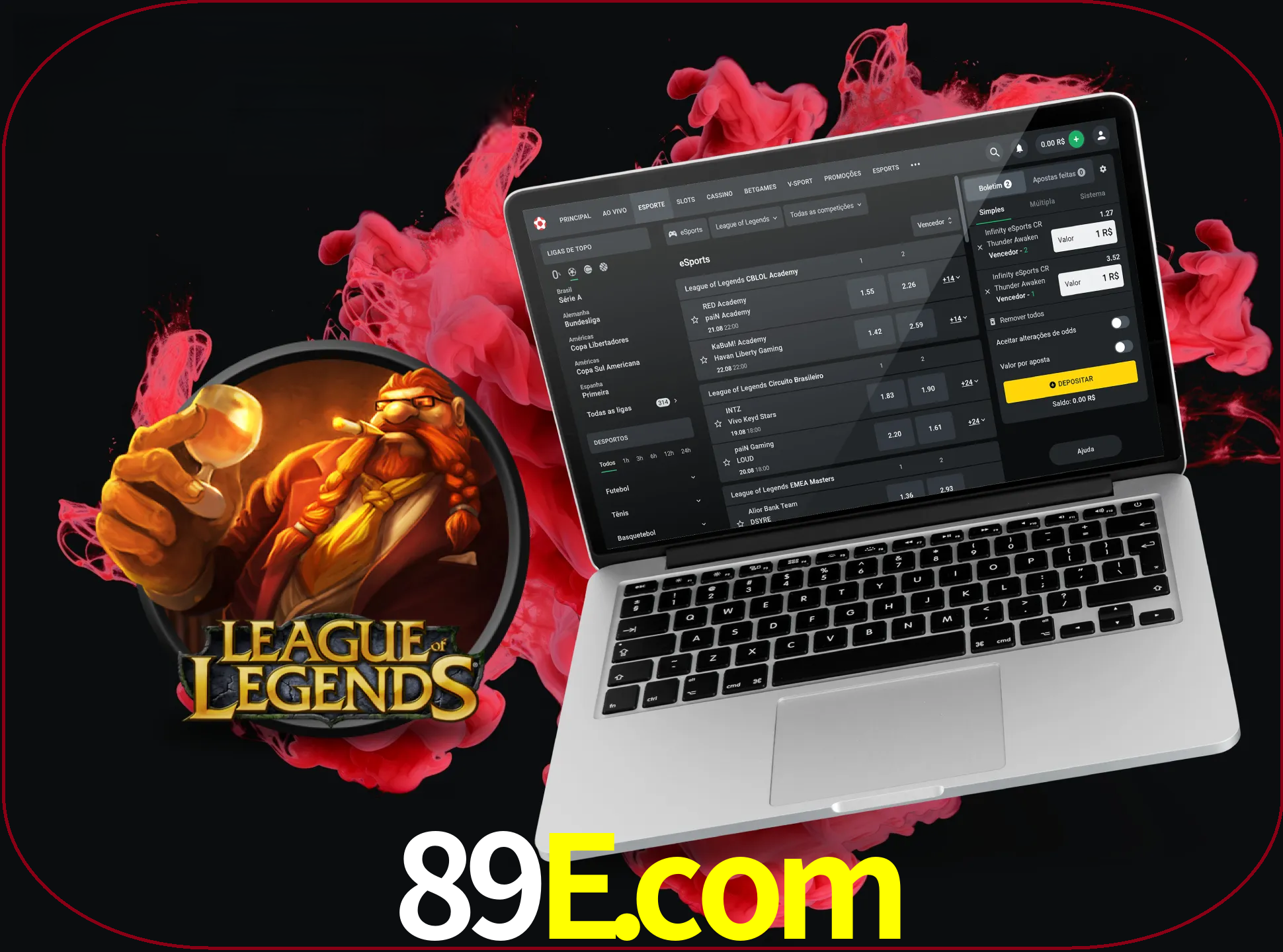 Se é um fã deste jogo, muitos torneios fantásticos que o vão surpreender estão disponíveis no 89e.