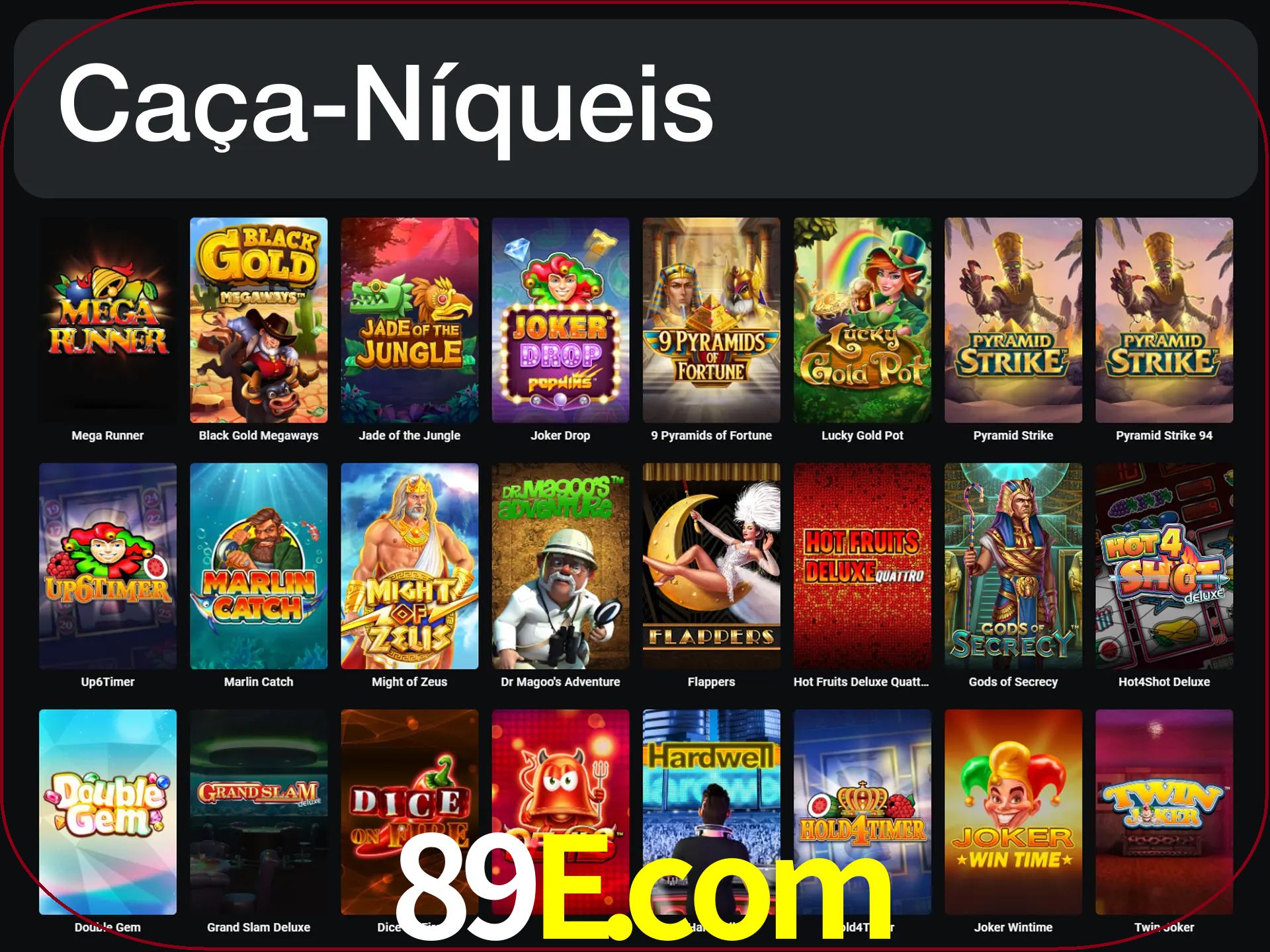 LeonBet tem mais de 3000 slots para jogar.